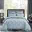 Ensemble d'édredon 5 pièces princesse romantique Pintuck-1799414298-1847819192