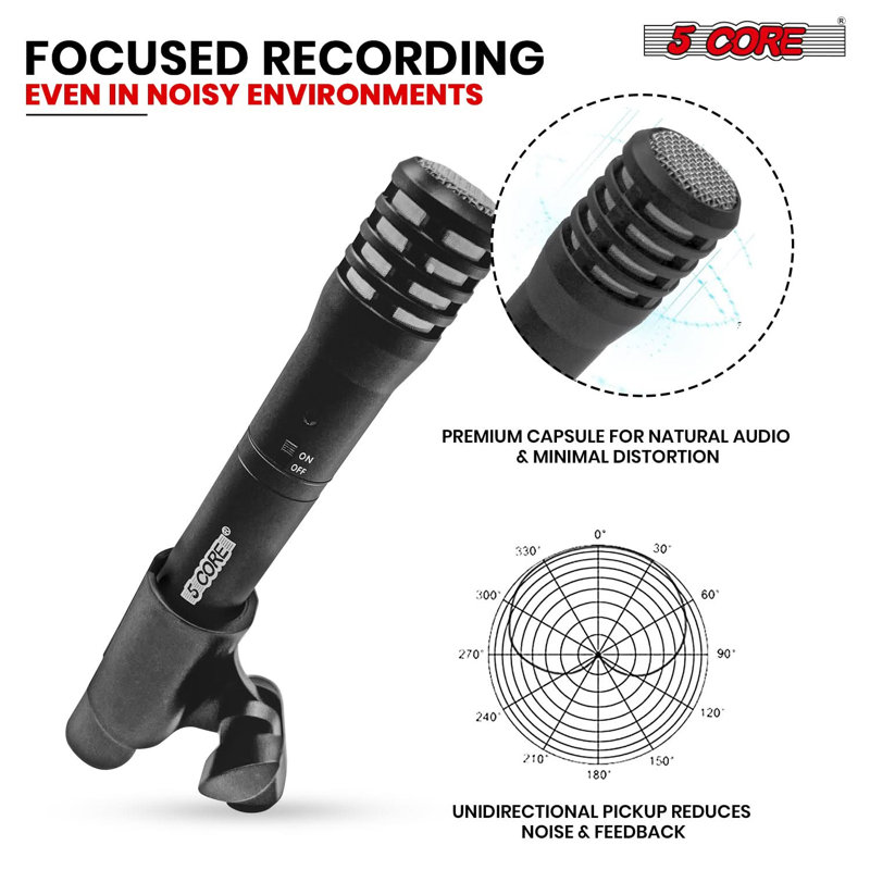 Microphone à 5 cordes pour cardiofréquencemètre professionnel XLR