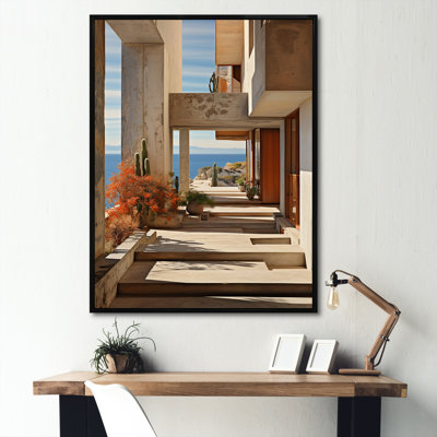 «Pure Serenity Minimalisme Scenery III» sur toile imprimée