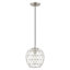 Luminaire suspendu simple à 1 lumière Lucilo-116654375