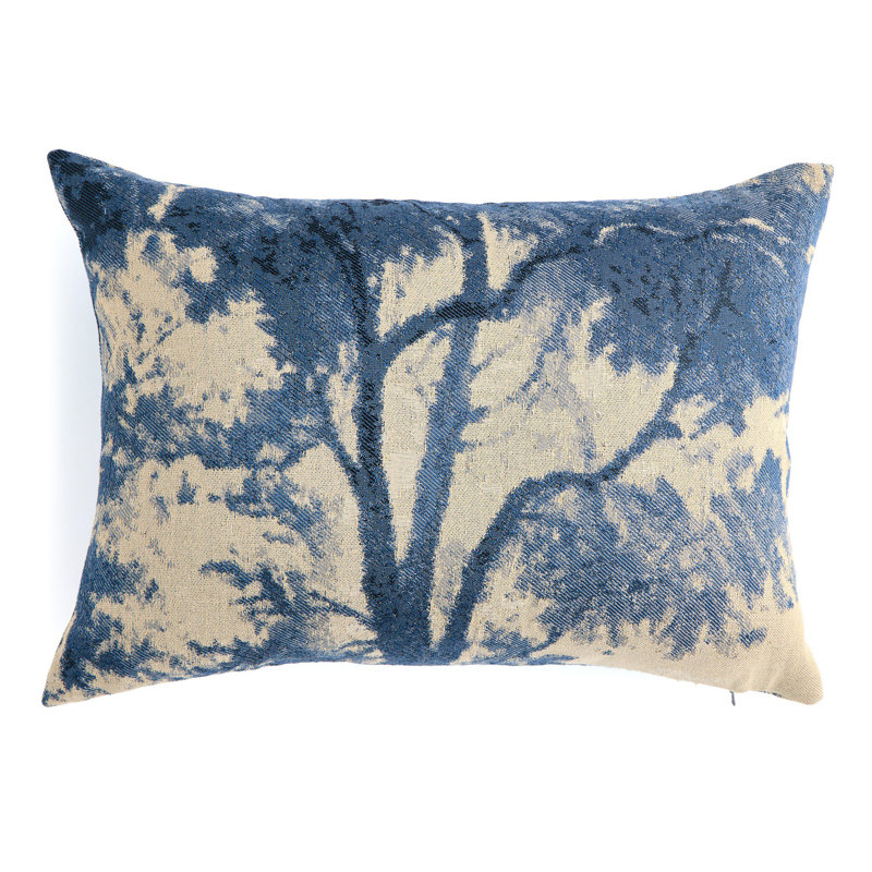 Toile Pillow-Toile Moss-24"X24", Toile Moss, Rectangle 14"H x 20"W