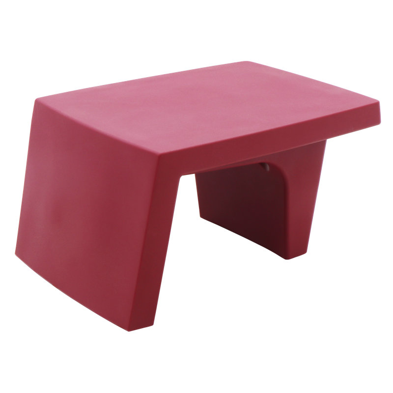 Tramontina Berta 5 Pcs. Polyethylene Lounge Set, Burgundy, Grey
