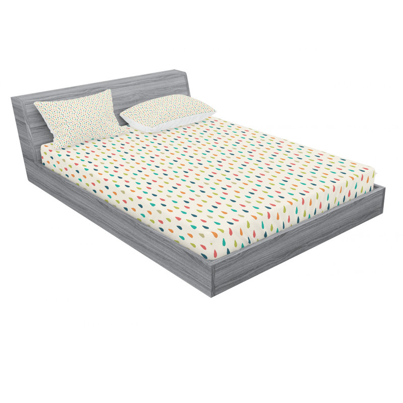 Microfiber Sheet Set, Full/Double Sheet Set with Fitted Sheet