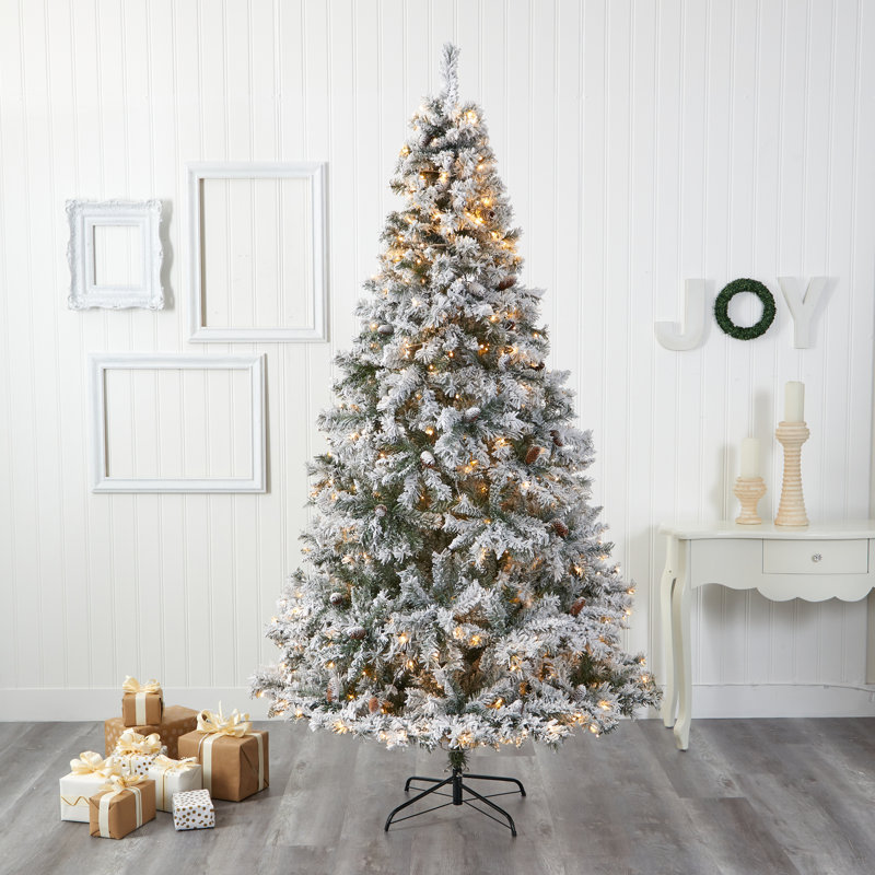 Lighted Artificial Christmas Tree, 5' H