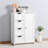 White Bathroom Storage Cabinet