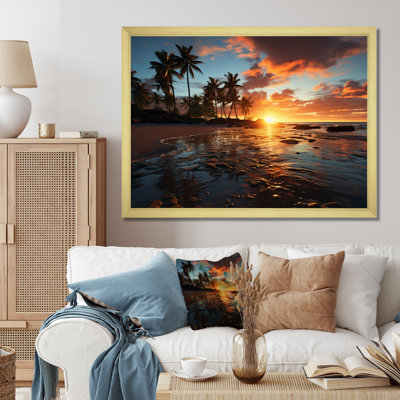 " Caraibe Island Sunset V "