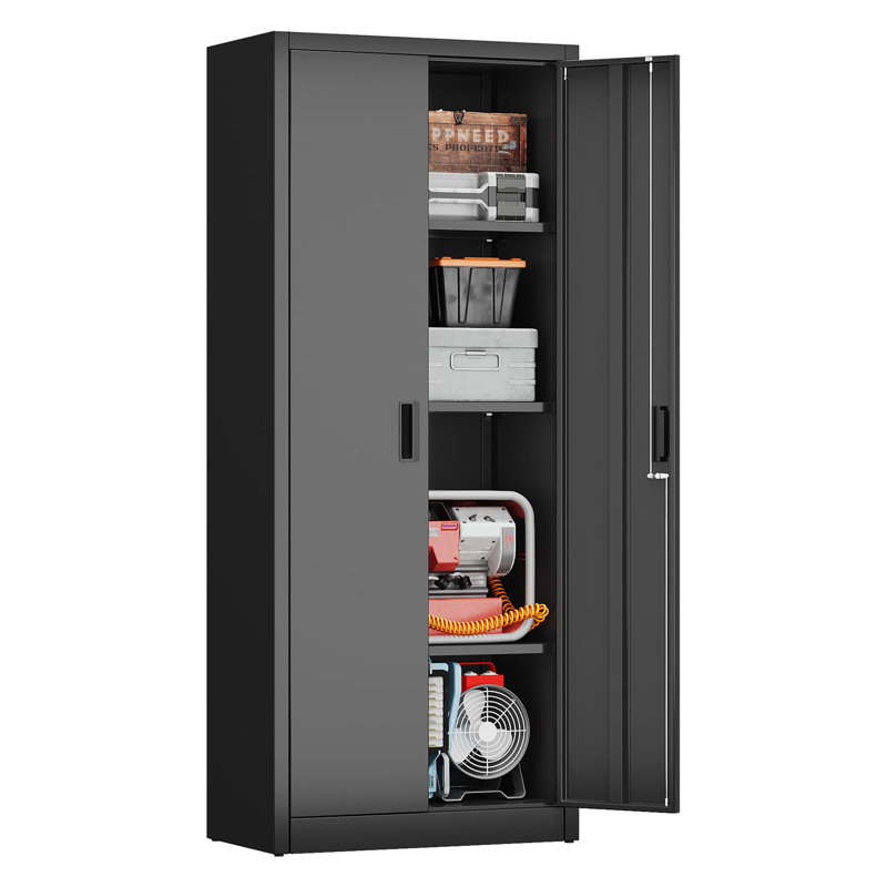 Metal Basic Storage System, Black