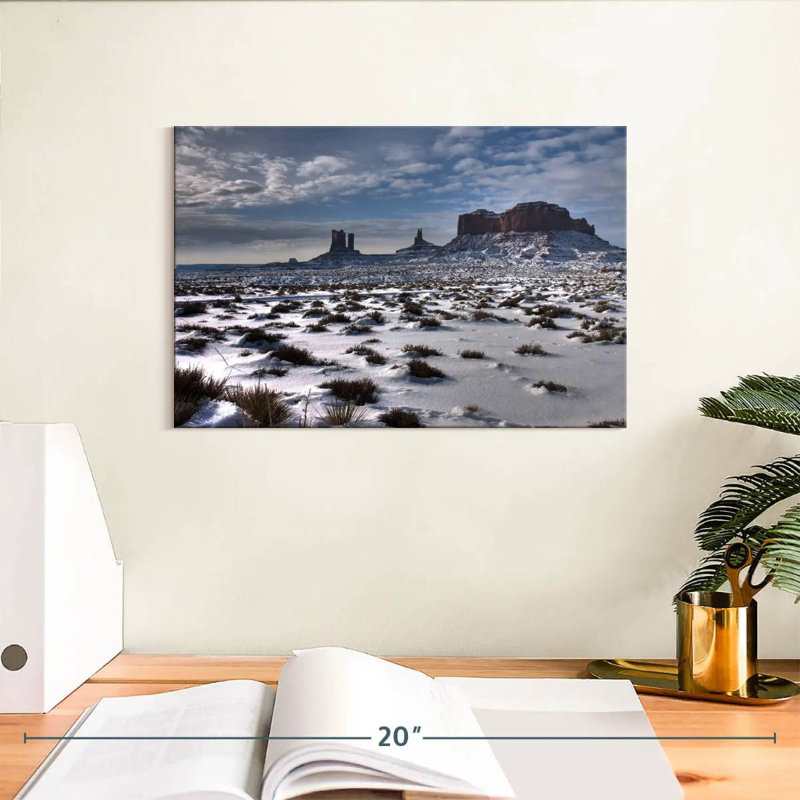 Nicci Winter In Arizona, 8" H x 12" W