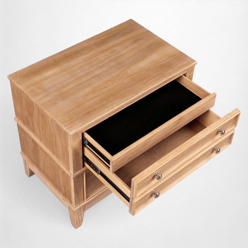 Table de chevet à 3 tiroirs