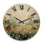 Horloge murale en bois massif Markeyda-1280702926