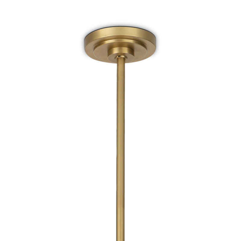 Artemis Chandelier, Champagne, Natural Brass