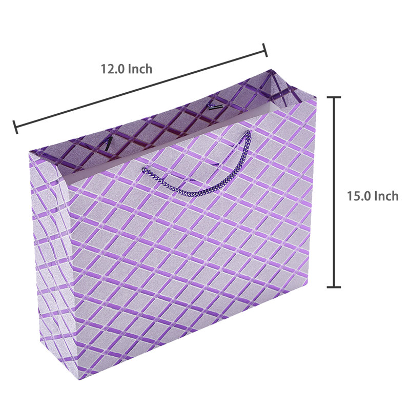 3 sacs-cadeaux jetables en papier 3 pièces