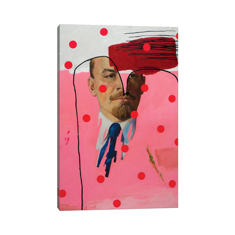 Who Are You, Mr. Lenin? by Oleksandr Balbyshev - Wrapped Canvas Gallery-Wrapped Canvas Giclée