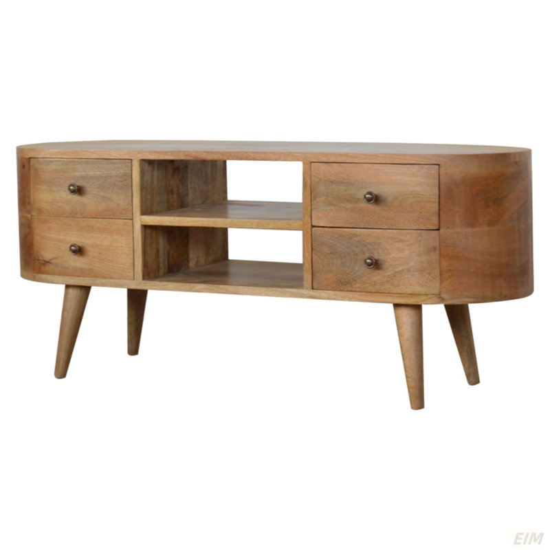Meuble audio-vidéo en bois massif Artisan Furniture