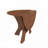43-Inch Folding Dining Table - Walnut Veneer, Ultra-Slim 8" Folded Profile-281351858