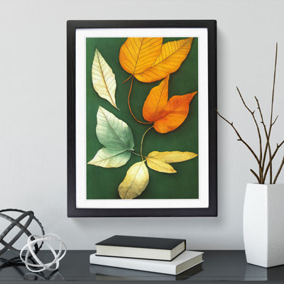 Creative Leaves - Single Picture Frame Painting