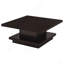 Ensemble de tables basses 3 pièces Cappuccino