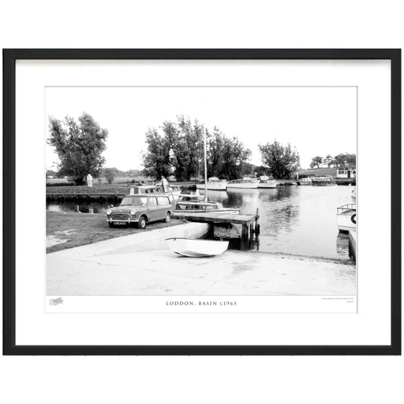 Loddon, Basin C1965 by Francis Frith - Single Picture Frame Print, 60cm H x 80cm W x 2.3cm D