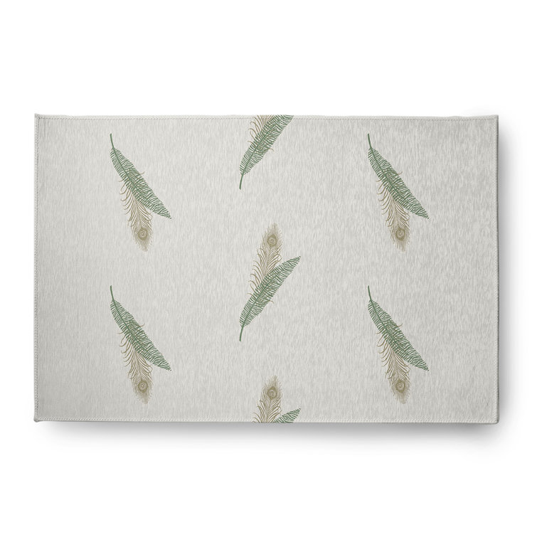 Chenille Abstract Indoor Rug