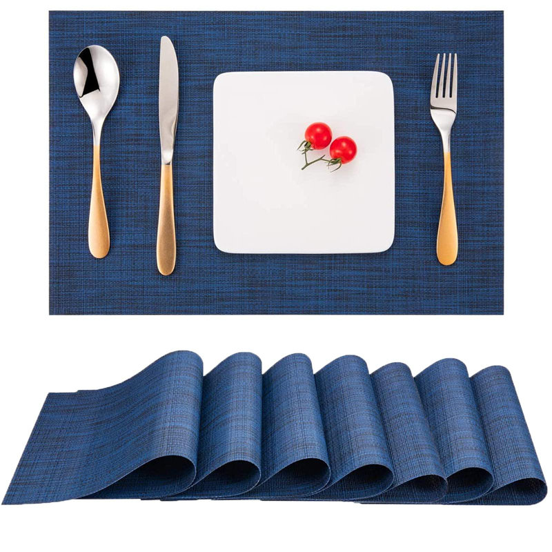 Polyvinyl Chloride Placemat, Ocean Color