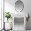 Meuble-lavabo 36 po avec comptoir et dosseret