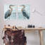 Stupell Industries Detailed Heron Bird Duo 2 Piece Framed Giclee Art Set Design By Grace Popp-91312140-91312142