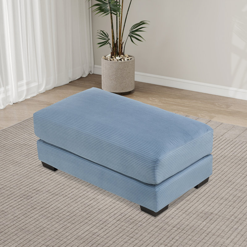 Repose-pieds 46 po , Bleu