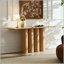 Console moderne avec pieds cylindriques-461954664