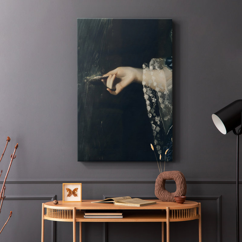 Impression de portrait rétro Cxxxx - galerie Cavas, H 18 po x l 12 po
