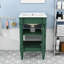 Meuble-lavabo de 18 pouces avec lavabo peu encombrant - élégant-2093330101