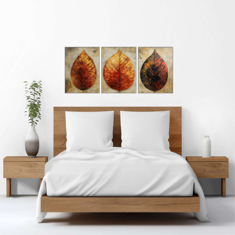 Ensemble de décoration murale en bois aggloméré 3 pièces