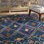 Tapis en laine et en coton crocheté à la main Renfrow-24776713