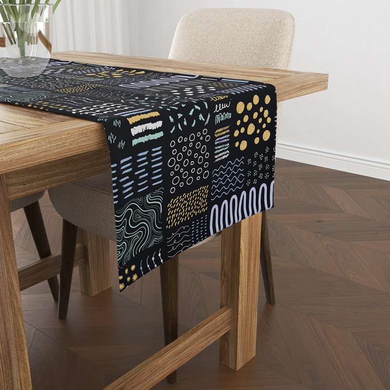 Bulverde Geometric Table Runner