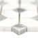 Bianco Dolomite 12.4 in. x 12.4 in. Polished Marble Mosaic Tile