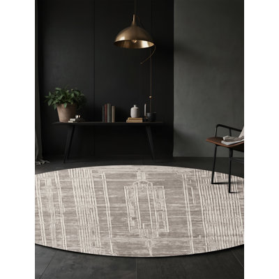 Tapis gris lavable à la machine