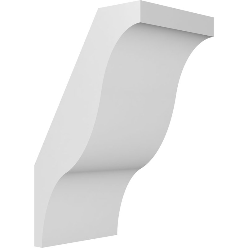Attelle de genou en PVC de qualité architecturale Funston, H 10 po x l 5 po x P 6 po