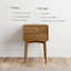 Table de chevet en bois avec rangement-772225155
