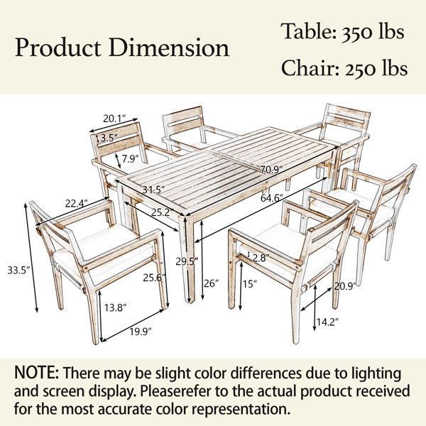 Dimensions du produit