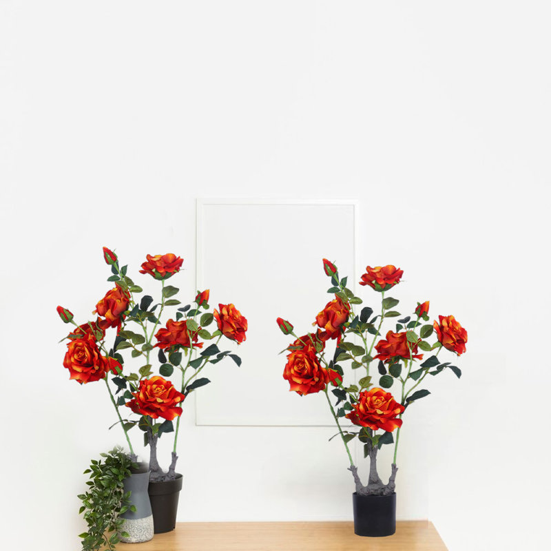 Pivoine artificielle, faux pivoine en pot