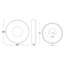 Smart LED Indoor Ceiling Light RS 200 SC Motion Sensor D 26 cm Adjustbale via App Soft Light