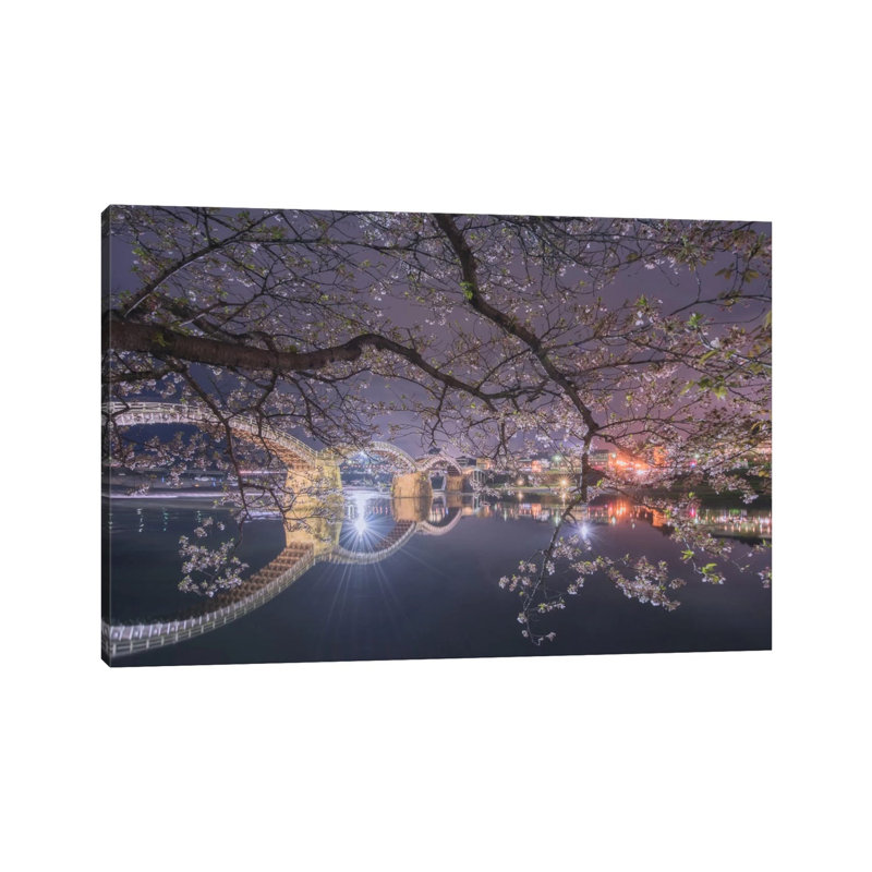 Spring In Japan VI by Daniel Kordan - Print on Canvas, 30.48 cm H x 45.72 cm W, Wrapped Canvas