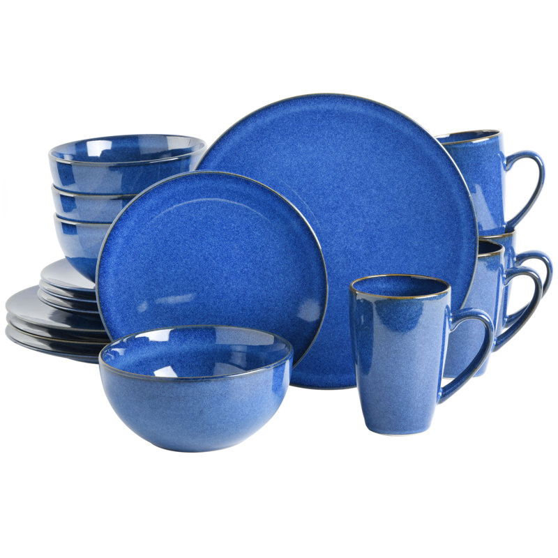 Lisbon Stoneware Dinnerware - Service for 4