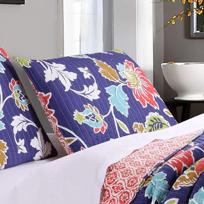 Greenland Home Fasions Phoebe Midnight King Sham, 20x36