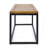 Industrial Wood And Metal Bench-196591968
