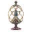 Peacock Egg Objet