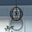 10 - Light Dimmable Sputnik Globe Chandelier