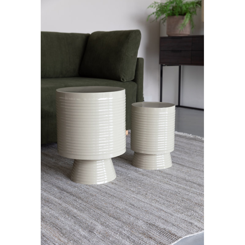 Ronell End Table, Beige