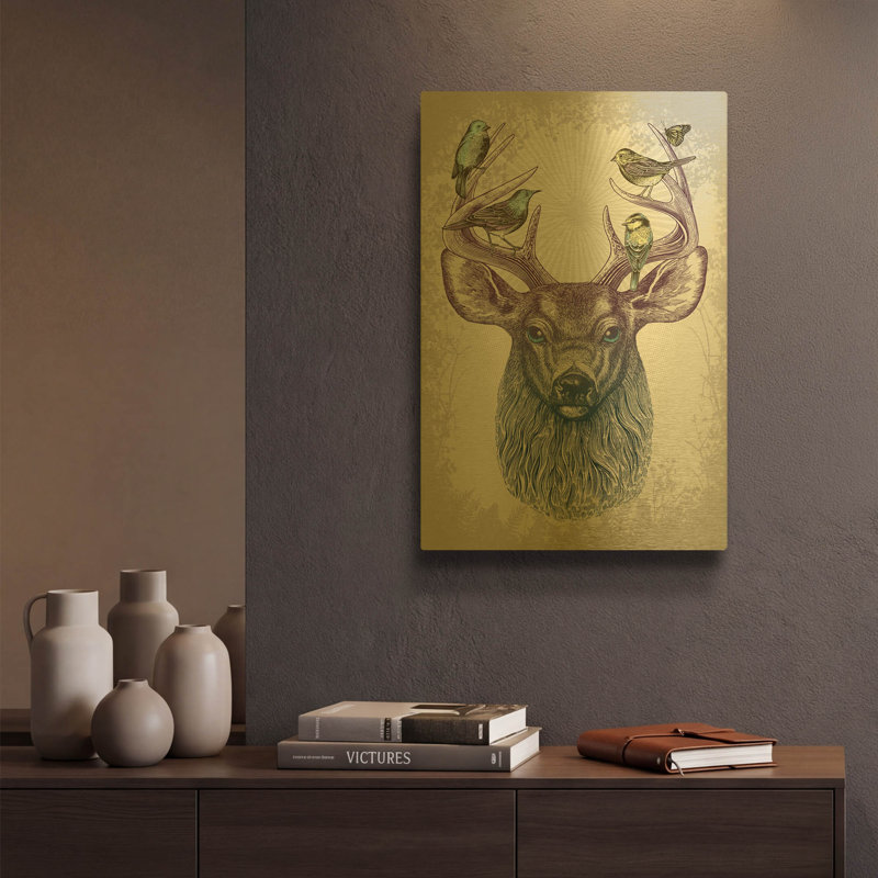 " Magic Buck " by Rachel Caldwell, 12"x16"
