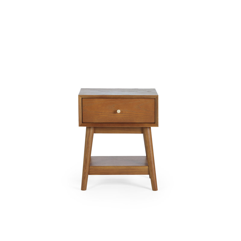 Tibbie Manufactured Wood End Table with Storage