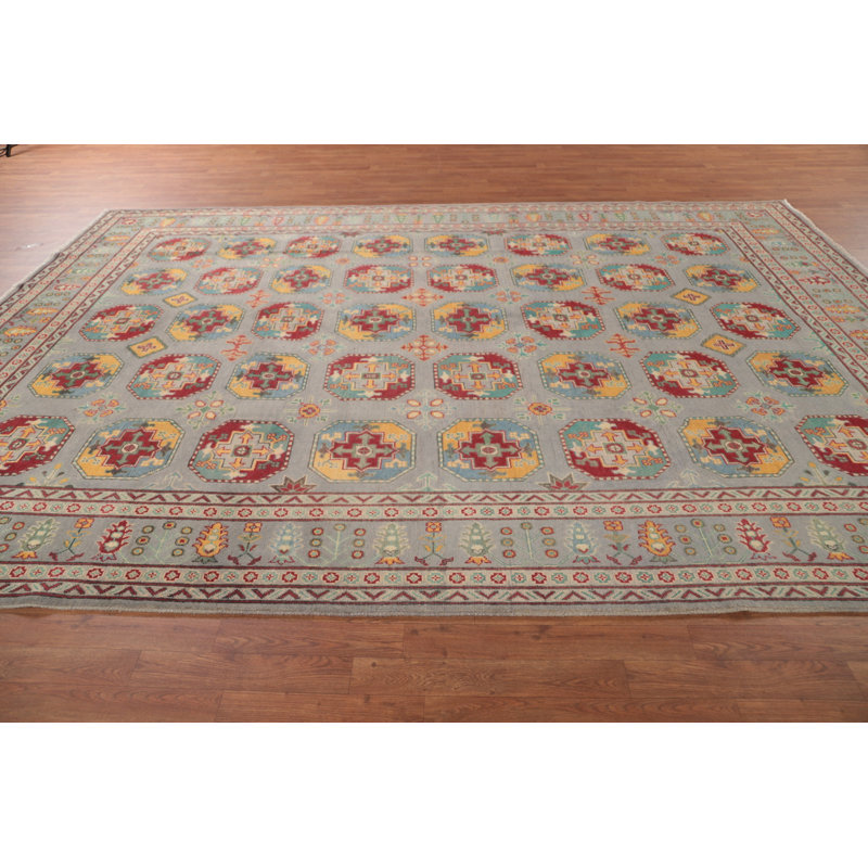 Tapis à motif géométrique Kazak